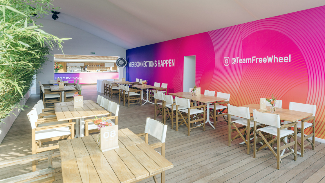 FreeWheel Beach at Cannes Lions